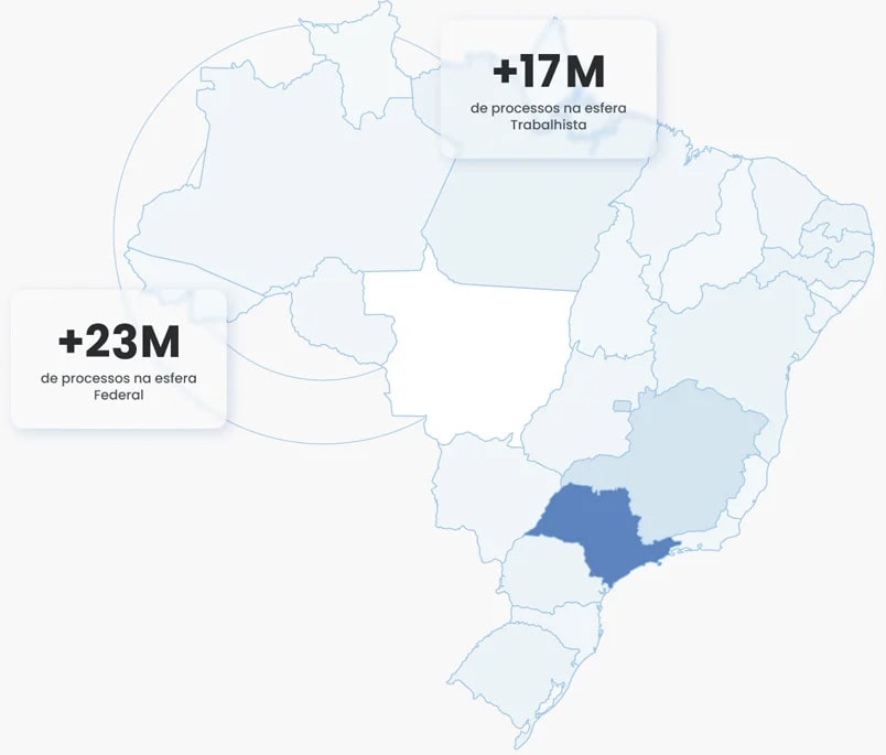 Abrangência Nacional Justiça do Trabalho e Federal